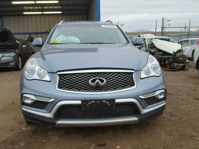 JN1BJ0RRXGM263285 - 2016 INFINITI QX50 BLUE photo 9