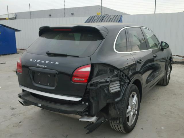 WP1AA2A20DLA02735 - 2013 PORSCHE CAYENNE BLACK photo 4