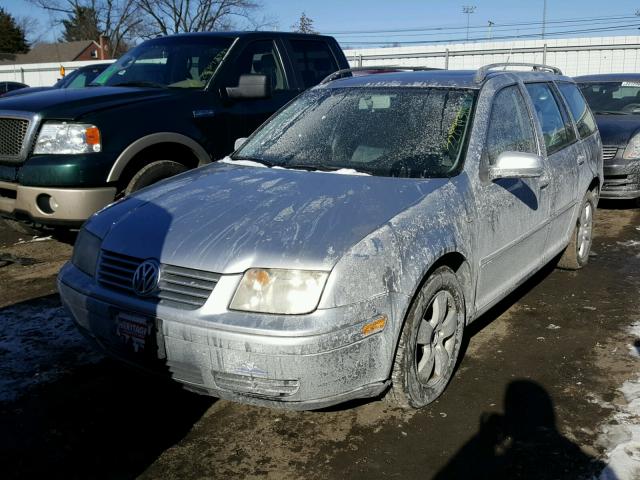 WVWSL61J05W058818 - 2005 VOLKSWAGEN JETTA GLS SILVER photo 2