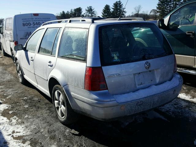 WVWSL61J05W058818 - 2005 VOLKSWAGEN JETTA GLS SILVER photo 3