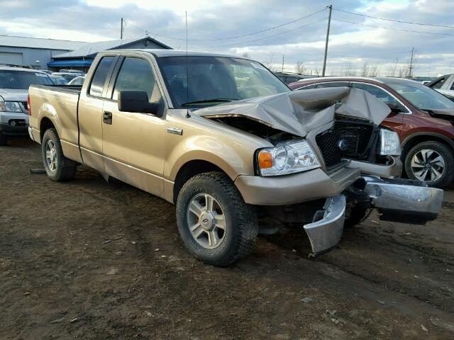 1FTPX12535FB58281 - 2005 FORD F150 GOLD photo 1