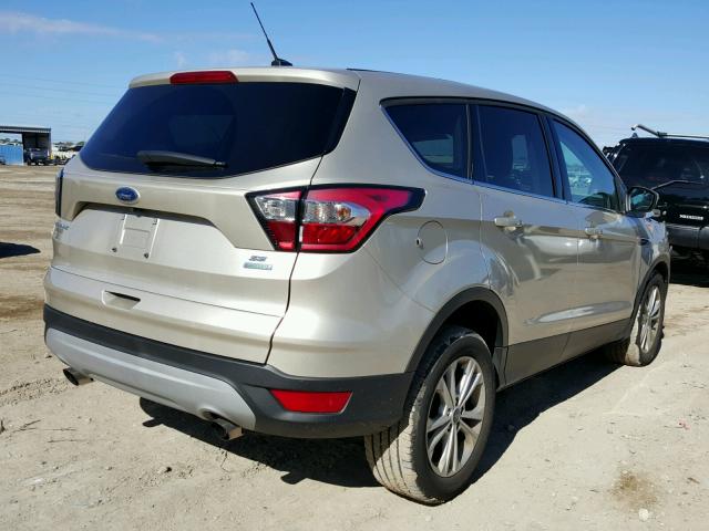 1FMCU0GD1HUB86058 - 2017 FORD ESCAPE SE GOLD photo 4