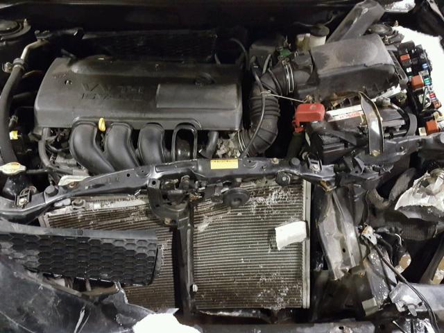 5Y2SL62854Z411935 - 2004 PONTIAC VIBE BLACK photo 7