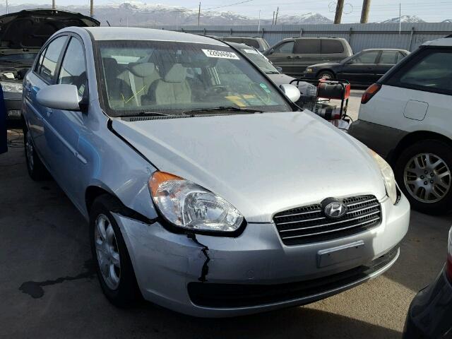 KMHCN46C66U039065 - 2006 HYUNDAI ACCENT GLS SILVER photo 1