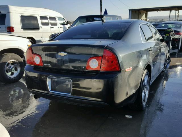 1G1ZH57BX8F255311 - 2008 CHEVROLET MALIBU 1LT 黑色 照片 4