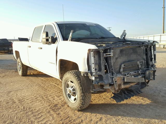 1GC1CUEG6FF146157 - 2015 CHEVROLET SILVERADO WHITE photo 1