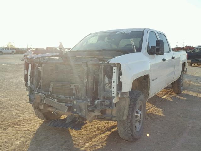 1GC1CUEG6FF146157 - 2015 CHEVROLET SILVERADO WHITE photo 2