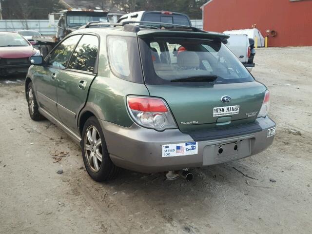 JF1GG68666H811131 - 2006 SUBARU IMPREZA OU GREEN photo 3