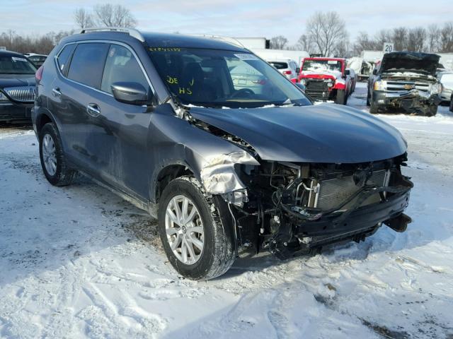 KNMAT2MV3HP541494 - 2017 NISSAN ROGUE S GRAY photo 1