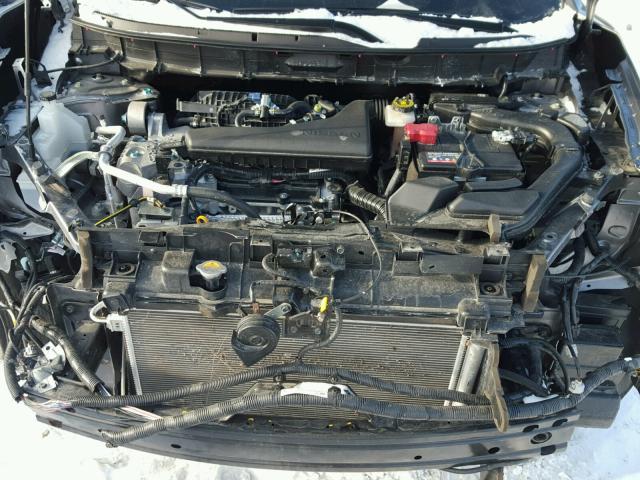 KNMAT2MV3HP541494 - 2017 NISSAN ROGUE S GRAY photo 7