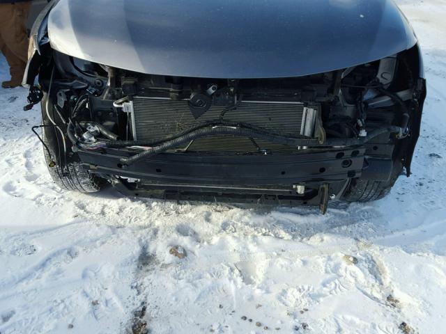 KNMAT2MV3HP541494 - 2017 NISSAN ROGUE S GRAY photo 9