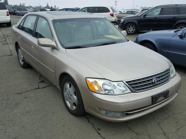 4T1BF28B23U323726 - 2003 TOYOTA AVALON XL GOLD photo 1