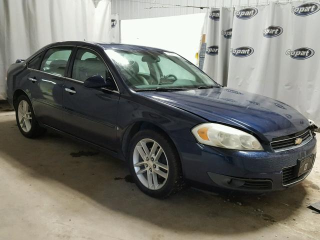 2G1WU583089174381 - 2008 CHEVROLET IMPALA LTZ BLUE photo 1