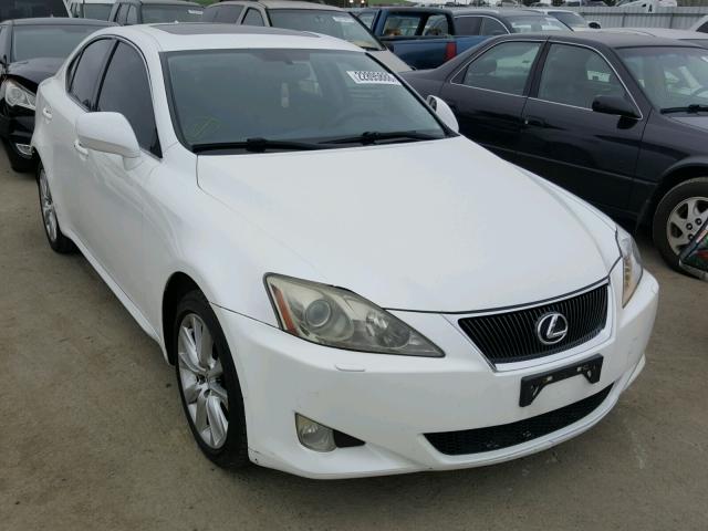 JTHCK262682022224 - 2008 LEXUS IS 250 WHITE photo 1