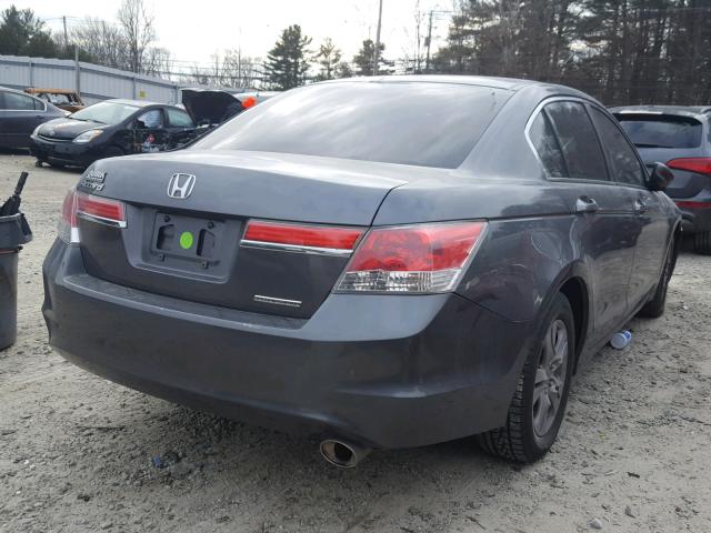 1HGCP2F67CA112388 - 2012 HONDA ACCORD SE GRAY photo 4