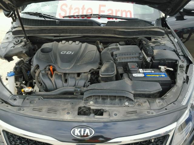 5XXGM4A75DG250764 - 2013 KIA OPTIMA LX BLACK photo 7