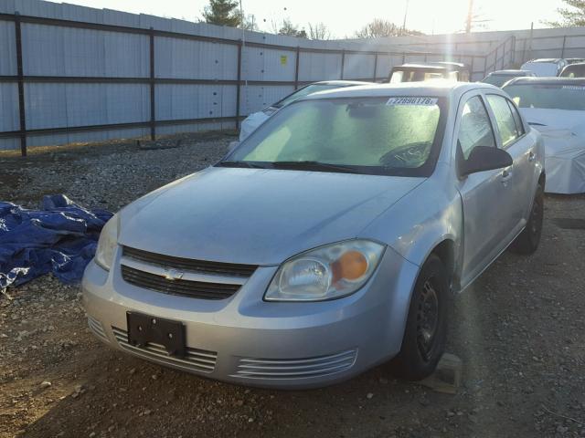 1G1AK55F067878092 - 2006 CHEVROLET COBALT LS GRAY photo 2