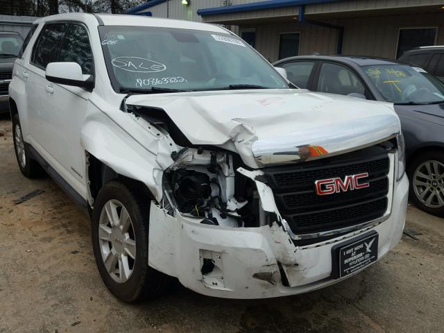 2GKFLREK0D6346499 - 2013 GMC TERRAIN SL WHITE photo 1