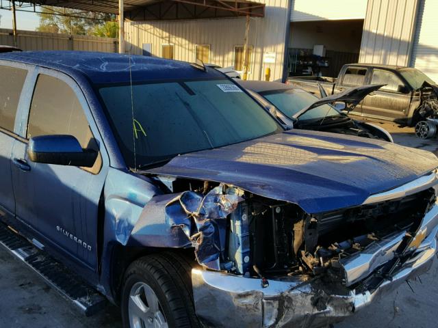 3GCPCREC1HG106042 - 2017 CHEVROLET SILVERADO BLUE photo 9