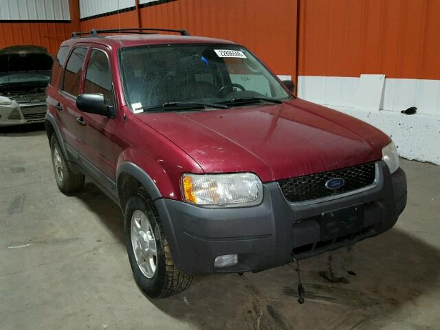 1FMYU93114KB18211 - 2004 FORD ESCAPE XLT RED photo 1