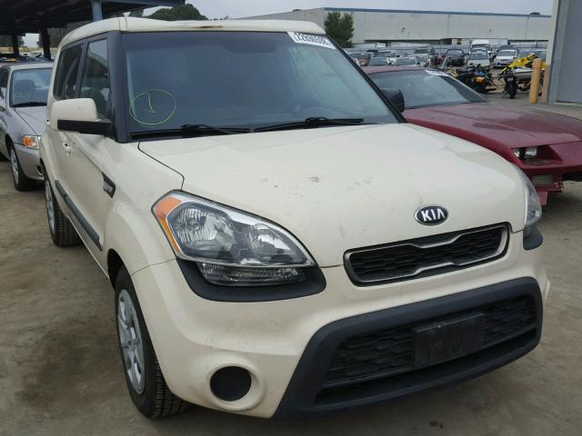 KNDJT2A55D7491549 - 2013 KIA SOUL TAN photo 1