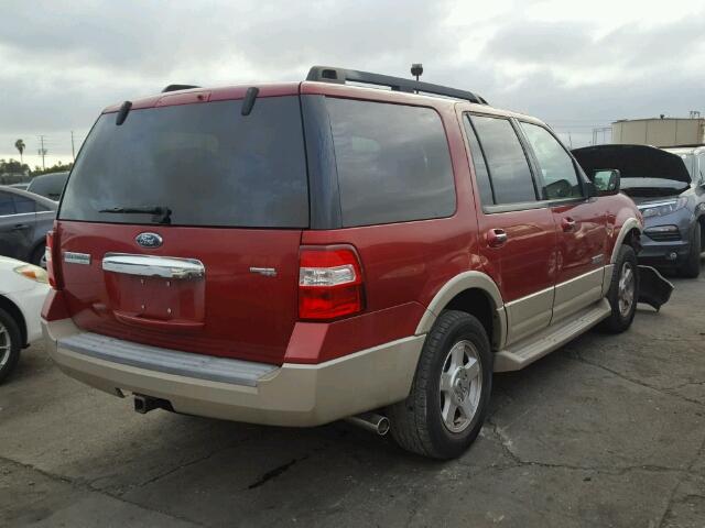 1FMFU17518LA64155 - 2008 FORD EXPEDITION RED photo 4