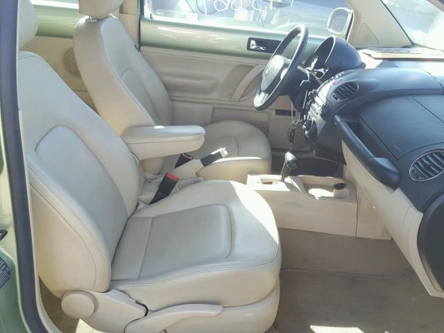 3VWPW31CX6M422089 - 2006 VOLKSWAGEN NEW BEETLE 绿色 照片 5