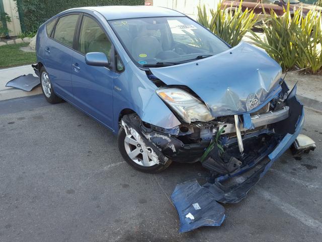 JTDKB20U687749356 - 2008 TOYOTA PRIUS BLUE photo 1