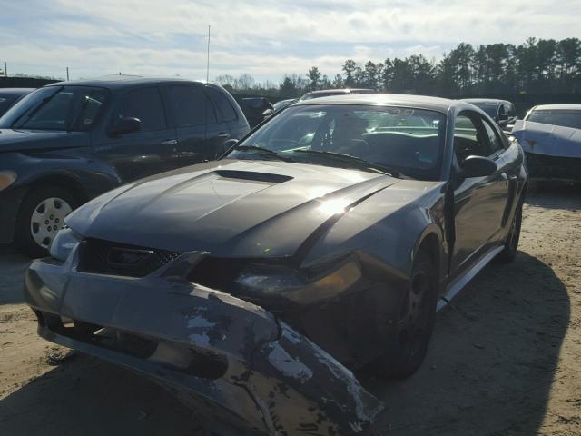 1FAFP40491F256917 - 2001 FORD MUSTANG GRAY photo 2