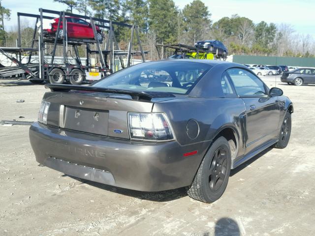 1FAFP40491F256917 - 2001 FORD MUSTANG GRAY photo 4