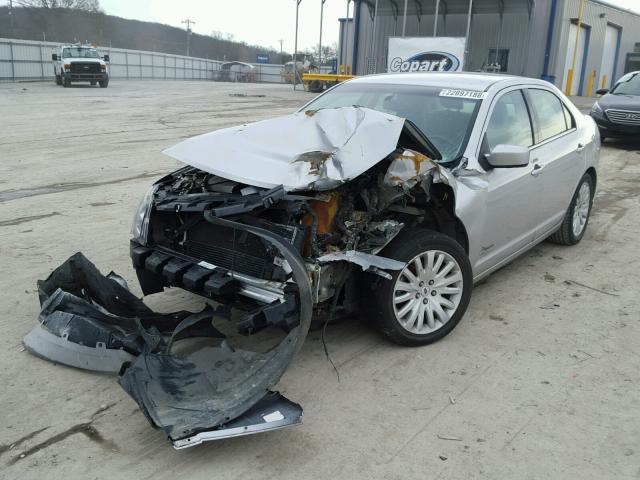 3FADP0L33BR299964 - 2011 FORD FUSION HYB SILVER photo 2