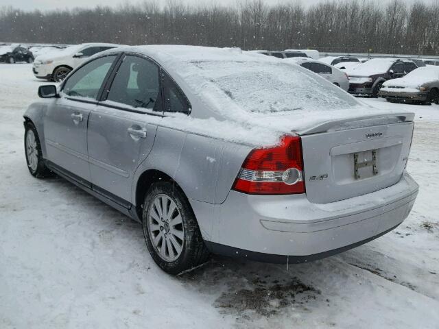 YV1MS382352088163 - 2005 VOLVO S40 2.4I SILVER photo 3