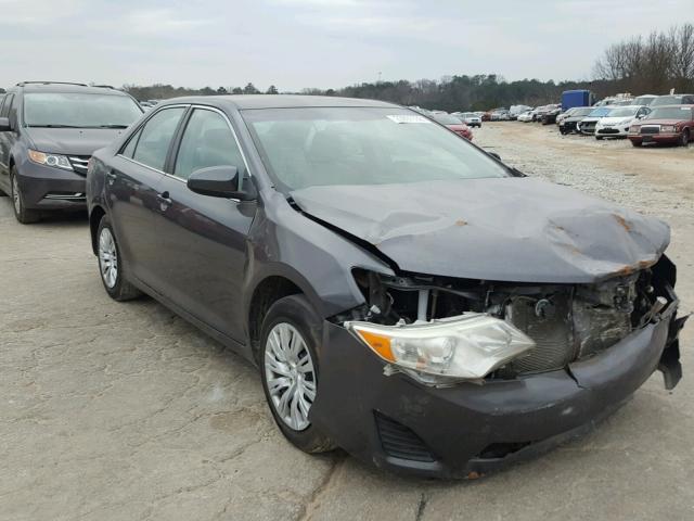 4T4BF1FK4DR287428 - 2013 TOYOTA CAMRY L GRAY photo 1