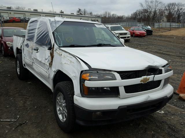 1GCHTCFE2C8118619 - 2012 CHEVROLET COLORADO L WHITE photo 1