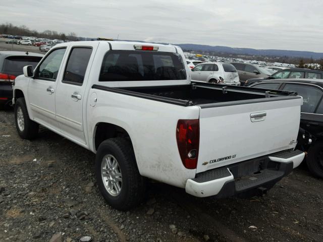 1GCHTCFE2C8118619 - 2012 CHEVROLET COLORADO L WHITE photo 3
