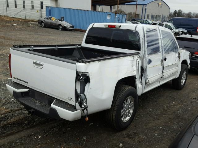 1GCHTCFE2C8118619 - 2012 CHEVROLET COLORADO L WHITE photo 4