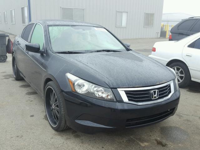 JHMCP26358C073539 - 2008 HONDA ACCORD LX BLACK photo 1