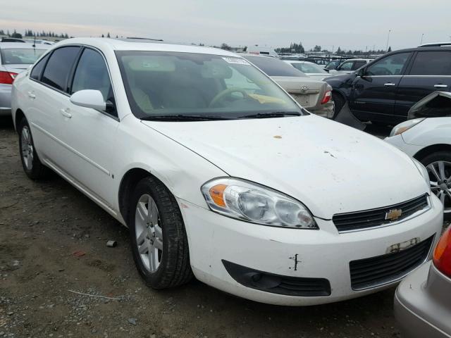 2G1WC581569321213 - 2006 CHEVROLET IMPALA LT WHITE photo 1