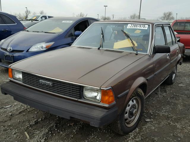 JT2TE72EXC0762314 - 1982 TOYOTA COROLLA DE BROWN photo 2