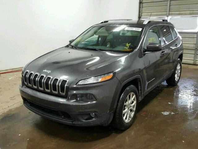 1C4PJMCB1FW605716 - 2015 JEEP CHEROKEE L GRAY photo 2