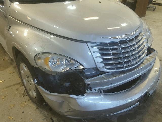 3A4FY58BX6T225814 - 2006 CHRYSLER PT CRUISER SILVER photo 9