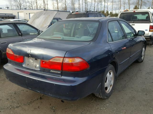 1HGCG5651XA060867 - 1999 HONDA ACCORD EX BLUE photo 4