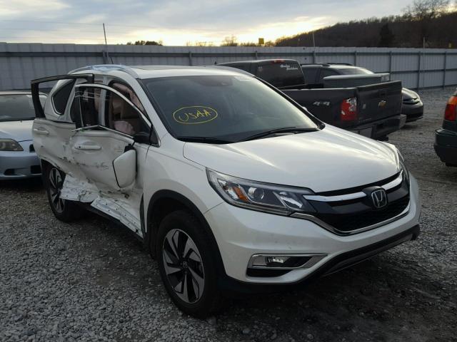 5J6RM4H90GL060496 - 2016 HONDA CR-V TOURI WHITE photo 1