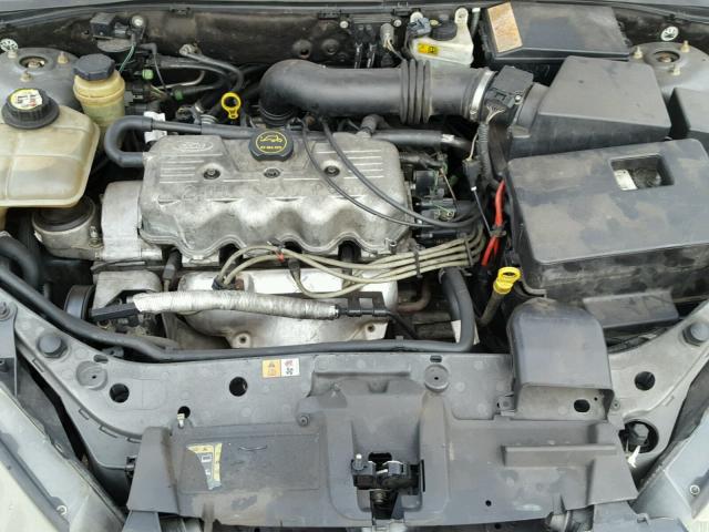 1FAFP34P93W147617 - 2003 FORD FOCUS SE GRAY photo 7