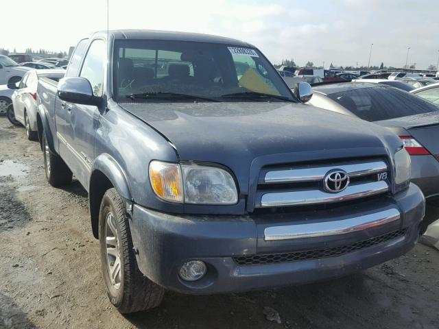 5TBRT34195S464789 - 2005 TOYOTA TUNDRA ACC BLUE photo 1