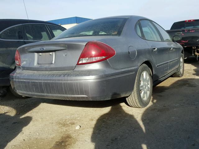 1FAFP53U77A168892 - 2007 FORD TAURUS SE GRAY photo 4