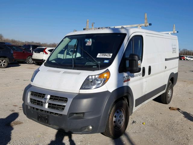 3C6TRVAG3FE518655 - 2015 RAM PROMASTER WHITE photo 2