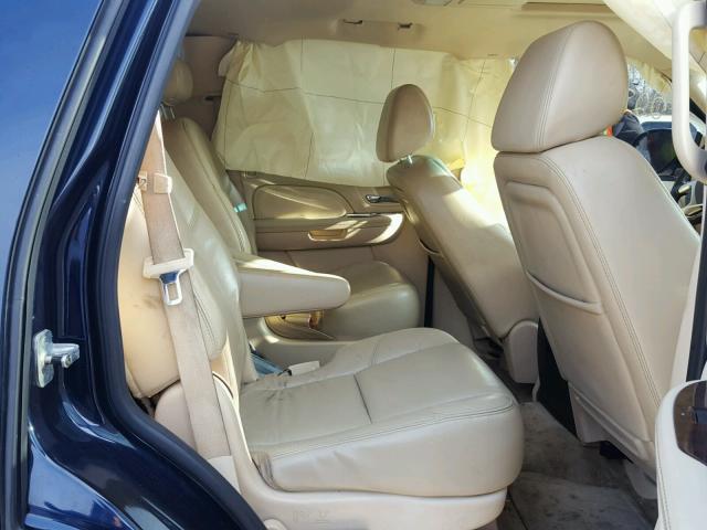 1GYFK63828R272947 - 2008 CADILLAC ESCALADE L BLUE photo 6