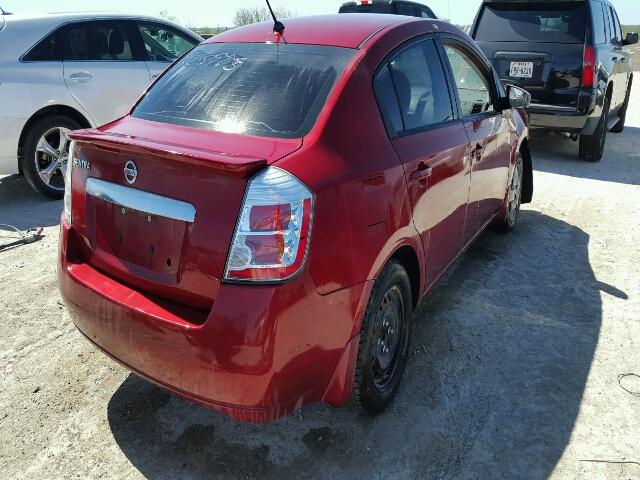 3N1AB6AP8BL623968 - 2011 NISSAN SENTRA 2.0 RED photo 4