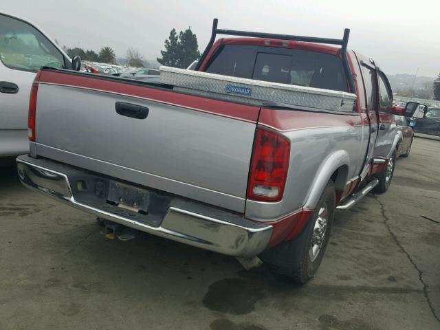 3D7KR29C66G150910 - 2006 DODGE RAM 2500 TWO TONE photo 4